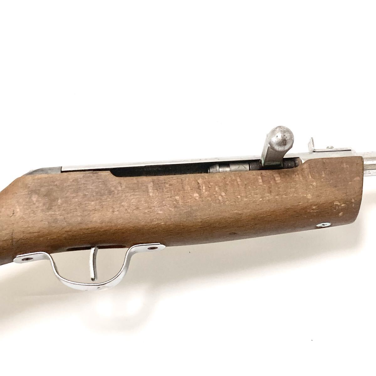 ナカヤシルバー 射的銃 美品 Nakaya 昭和レトロ 縁日 ナカヤNAKAYA コルク銃 射的銃 シルバーガン コルク弾