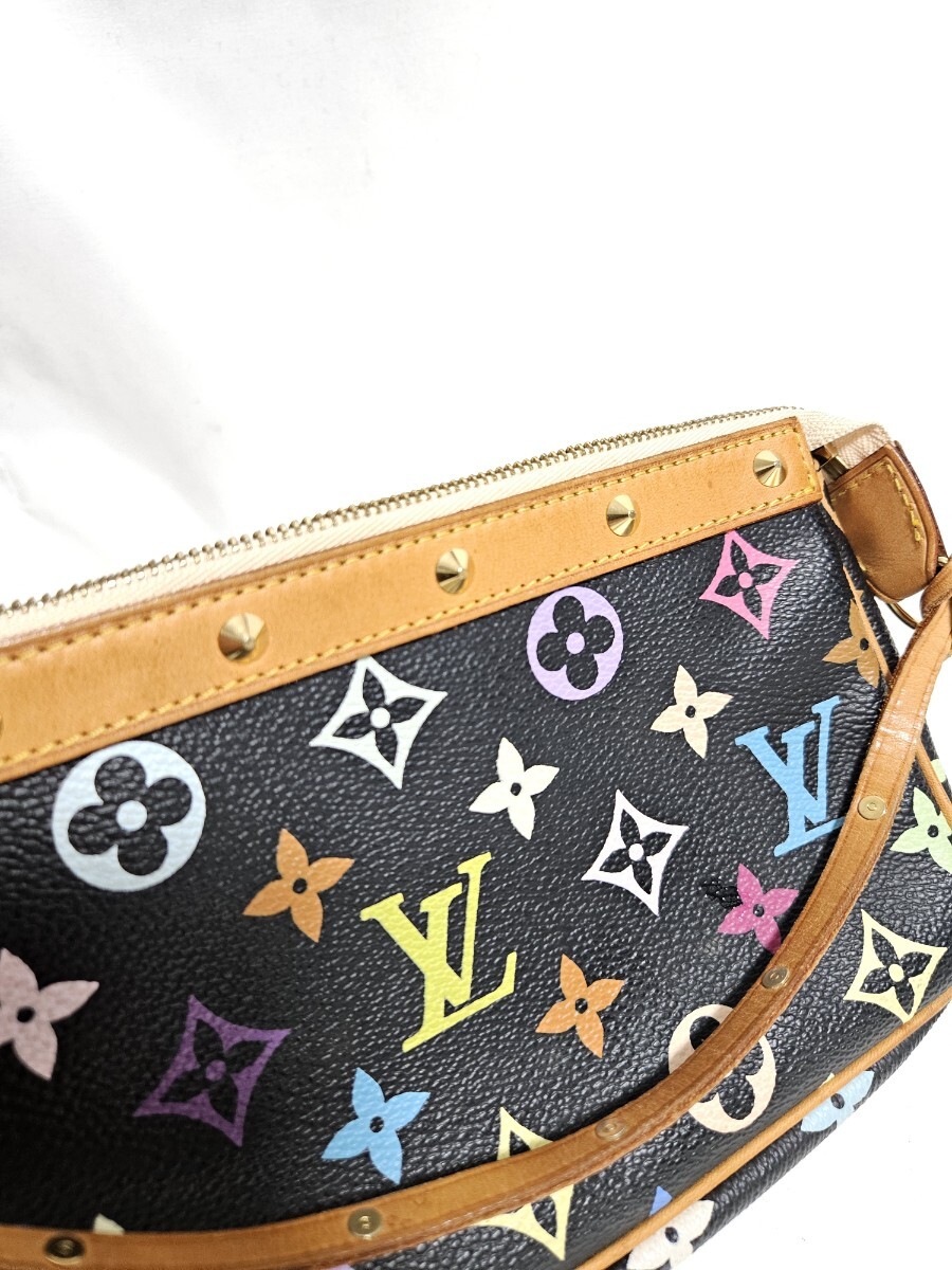 ルイヴィトン　マルチカラー　アクセソワール　ハンドバッグ　ポーチ　正規　③_画像5