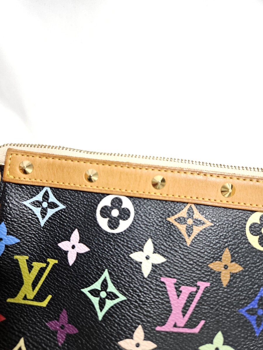 ルイヴィトン　マルチカラー　アクセソワール　ハンドバッグ　ポーチ　正規　③_画像6