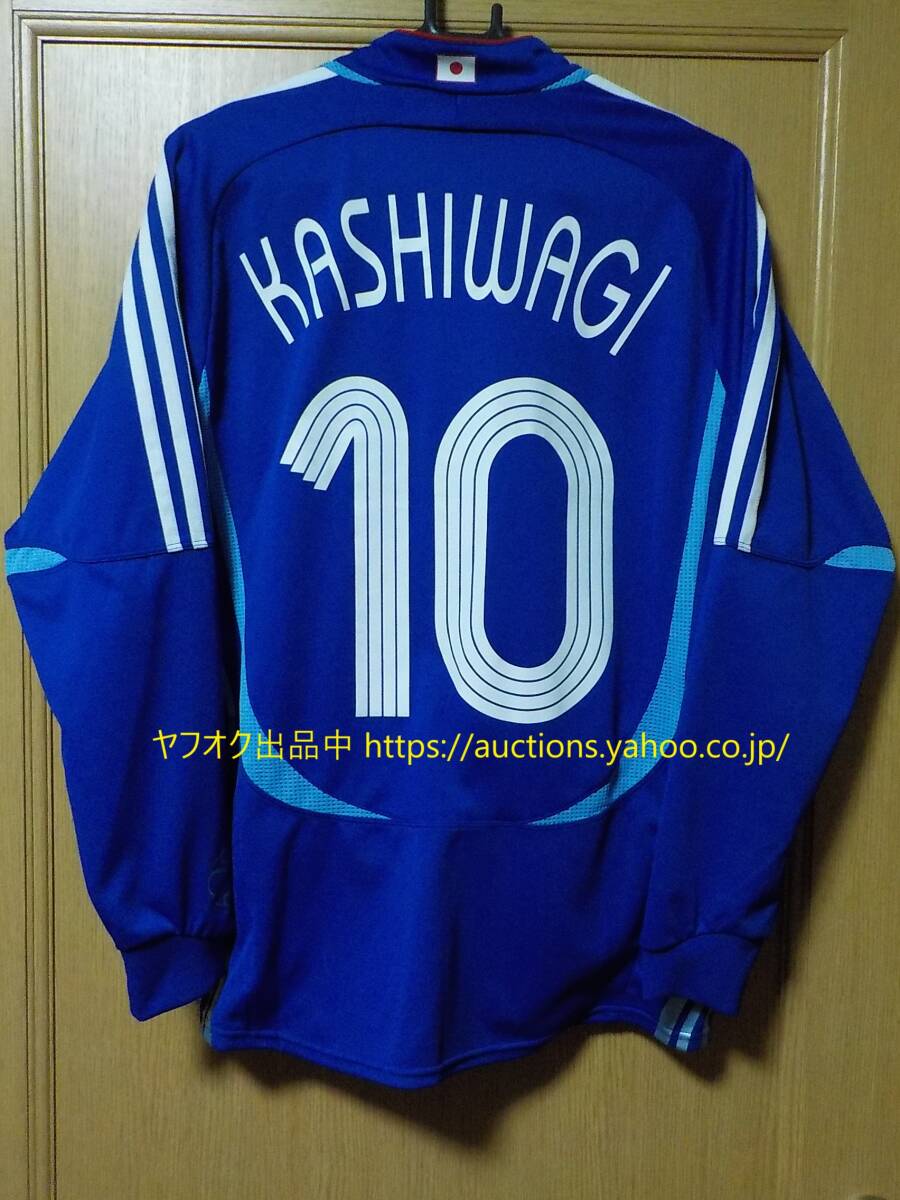 柏木陽介　adidas サッカーシャツ KASHIWAGI 17 JAPAN 柏木陽介 adidas サッカーシャツ KASHIWAGI 17 JAPAN 柏木陽介