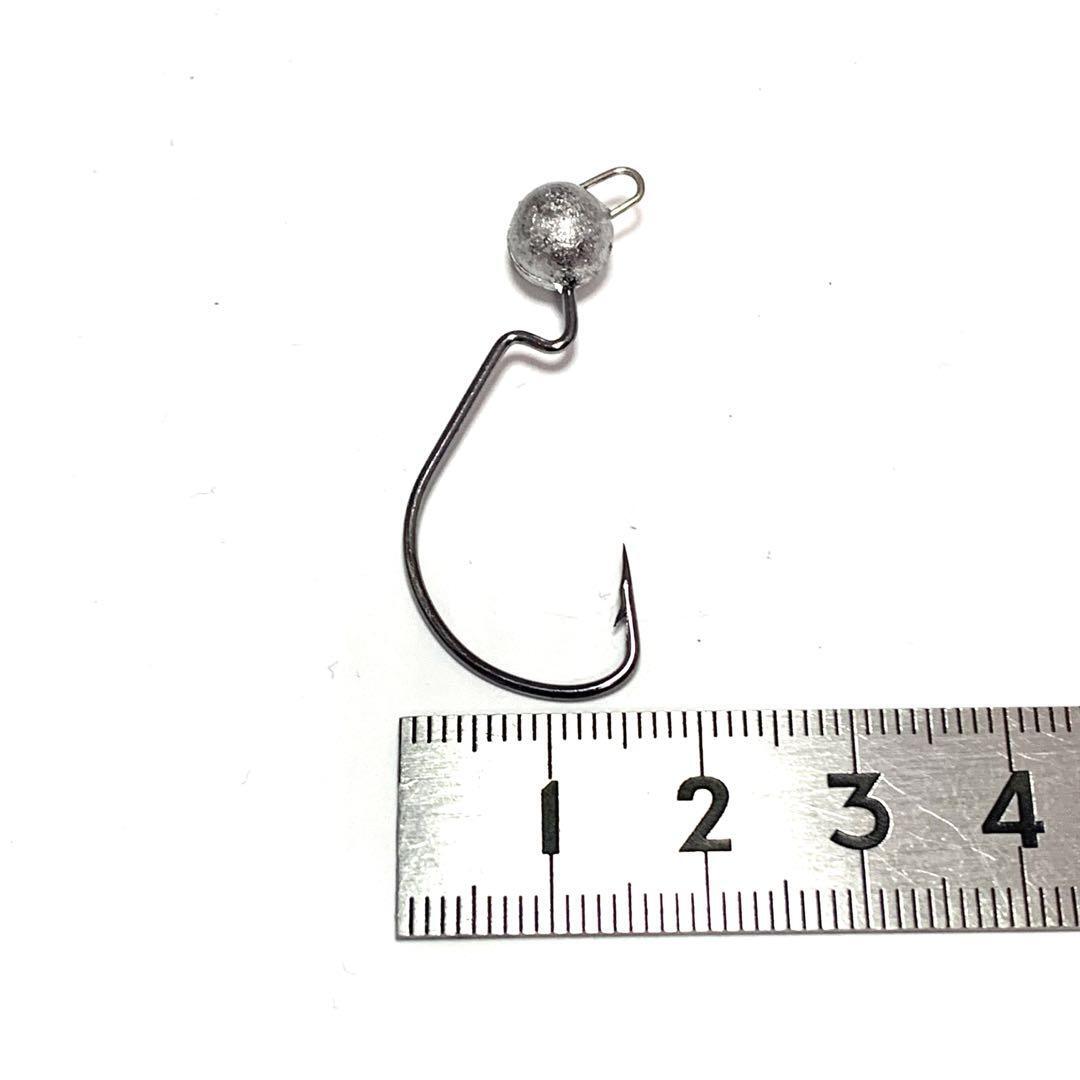 ラウンドジグヘッド オフセット テキサスリグ 3g 5個セット_画像4