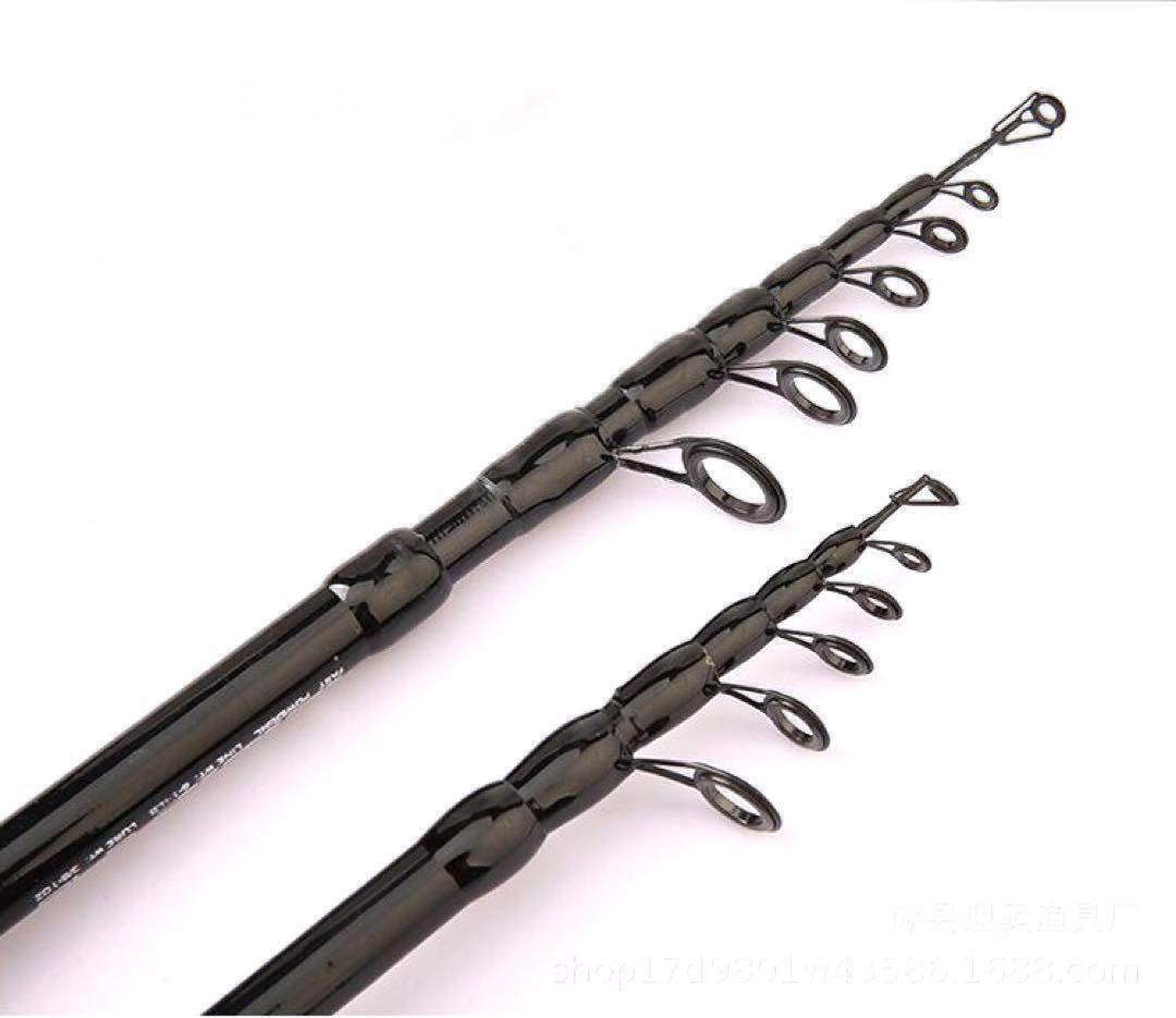 万能振出 コンパクト ルアー スピニング ロッド 1.8m ミディアムライト 軽量_画像4