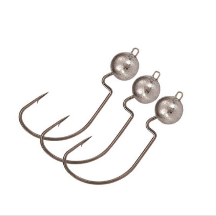 ラウンドジグヘッド オフセット テキサスリグ 3g 5個セット_画像10