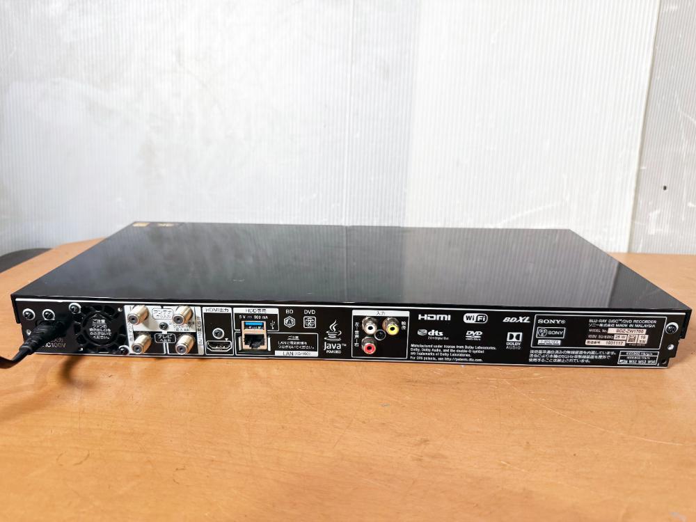 SONY BDZ-ZW1700 動作未確認 ジャンク扱い品 中古☆SONY ソニー BDレコーダー ブルーレイ