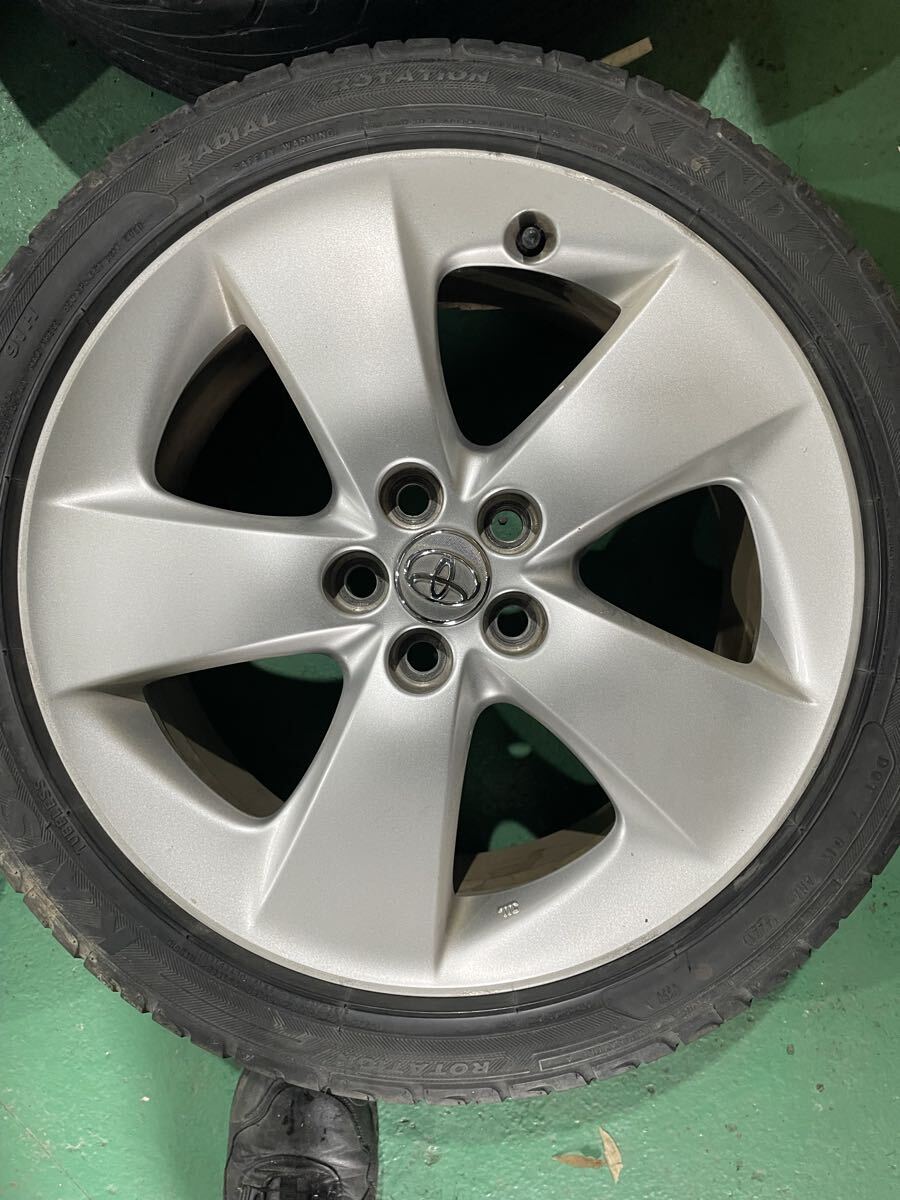 プリウス　アルミホイール　ZVW30 プリウス DAA-ZVW30 17インチ Sツーリング 純正アルミ 1台分