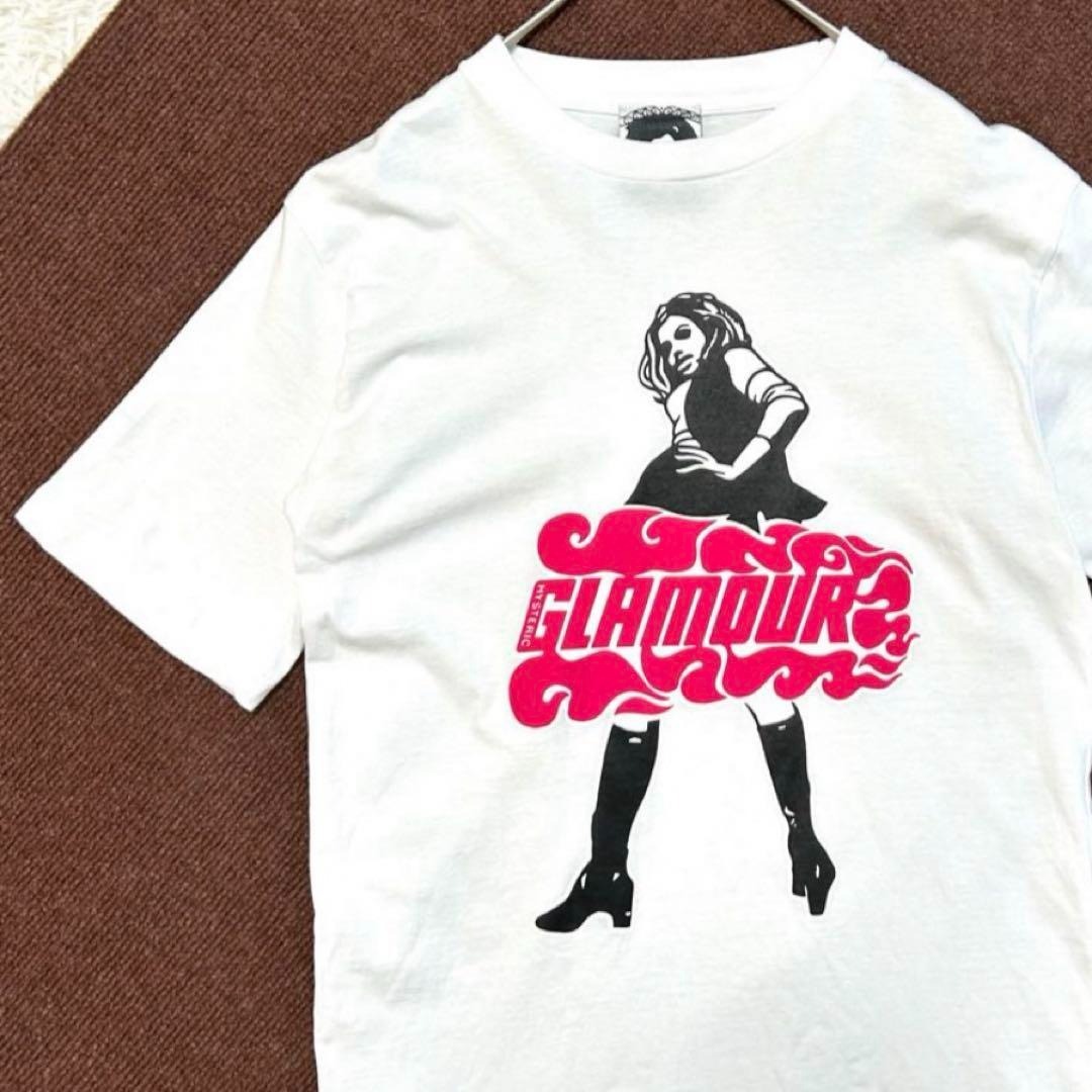 Y2K 00s HYSTERIC GLAMOUR ダブルガール Tシャツ 希少タグ HYSTERIC GLAMOUR ヒステリックグラマー ヒスガール