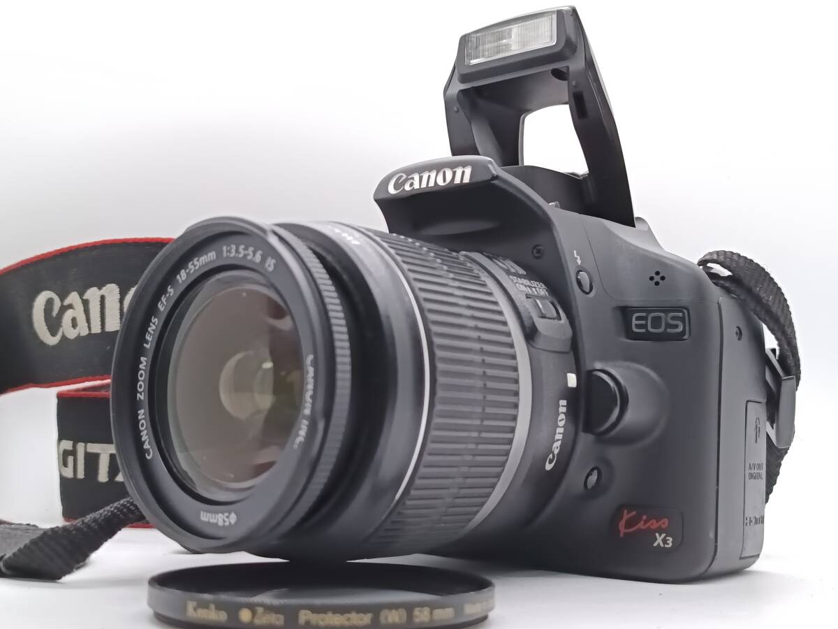 Yahoo!オークション - 1215【動作・美品】Canon EOS Kiss X3 +
