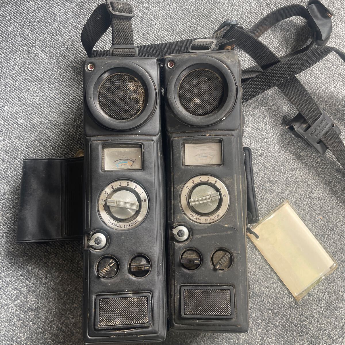 【ジャンク/2個】ナショナル RJ-380トランシーバー ナショナル トランシーバー2個セット RJ-380 ジャンク