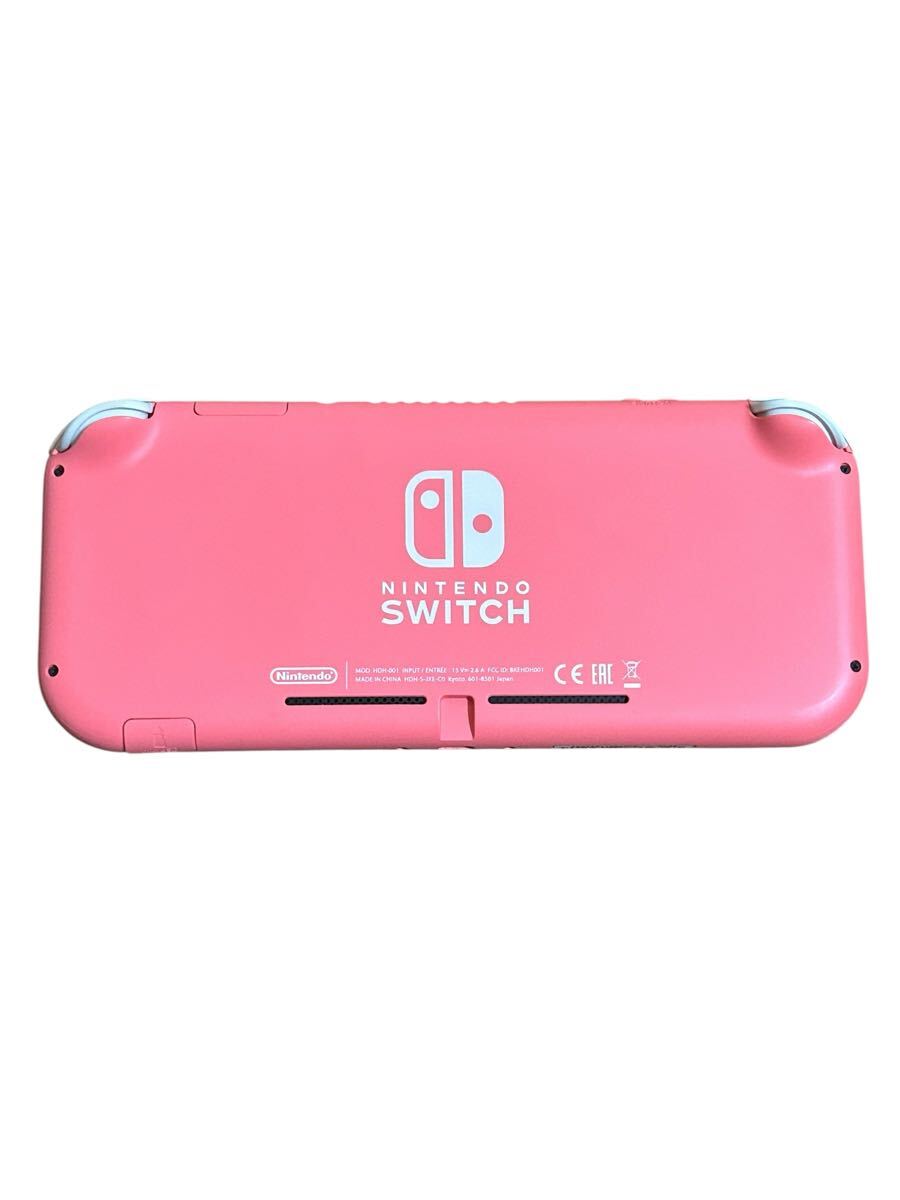 Nintendo Switch Lite コーラル HDH-001 初期化済 ☆稼動品☆ Nintendo Switch Lite HDH-001 コーラル ピンク 本体