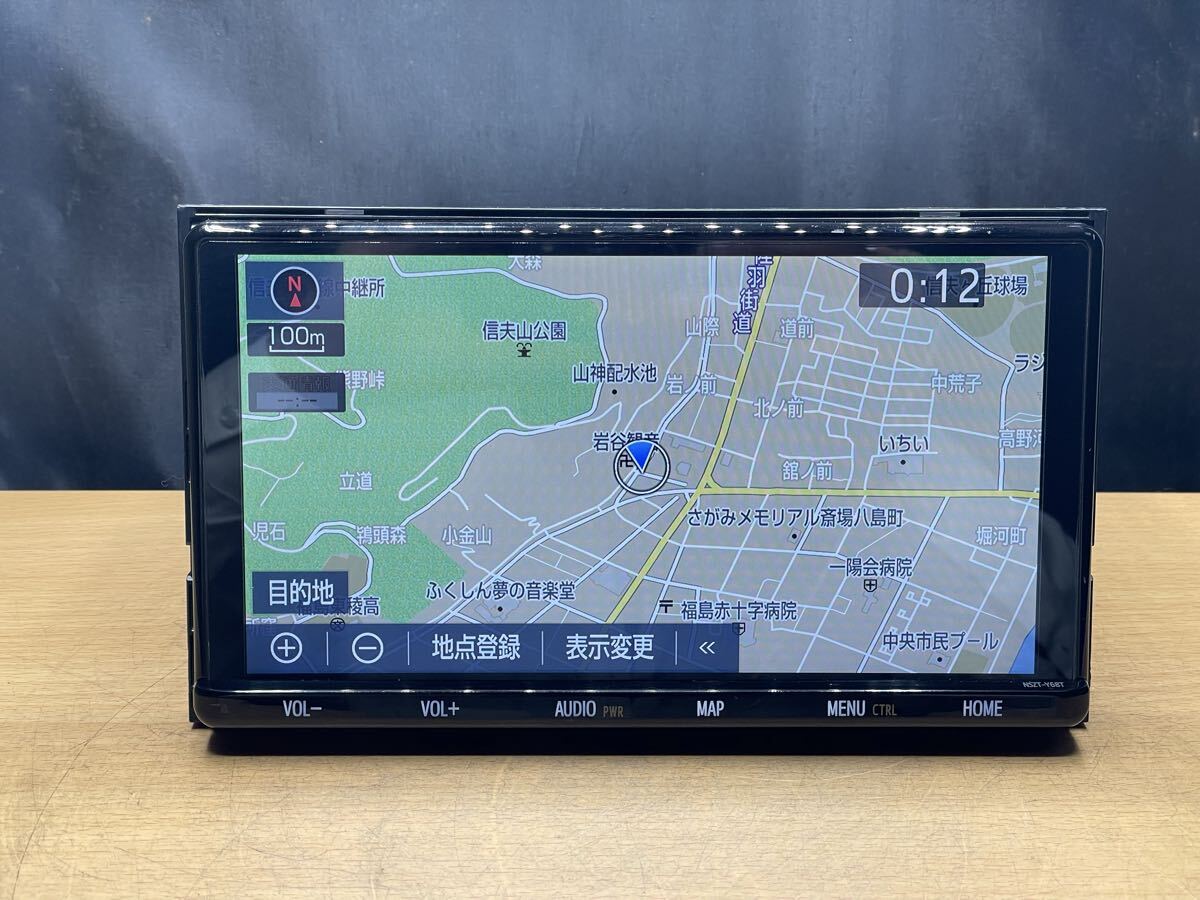 トヨタ純正 カーナビ NSZT-Y68T 9インチ 地図データ2022年式 トヨタ 純正 SDナビ NSZT-Y68T 地図データ 2022年 チェックOK CD