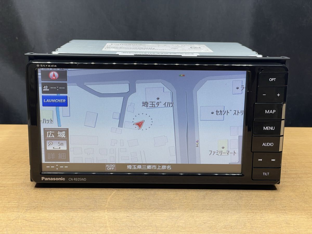 ★ Panasonic CN-RE05D STRADA ★SDナビ地図2018年 Panasonic パナソニック CN-RE05WD メモリーナビ 地図データ