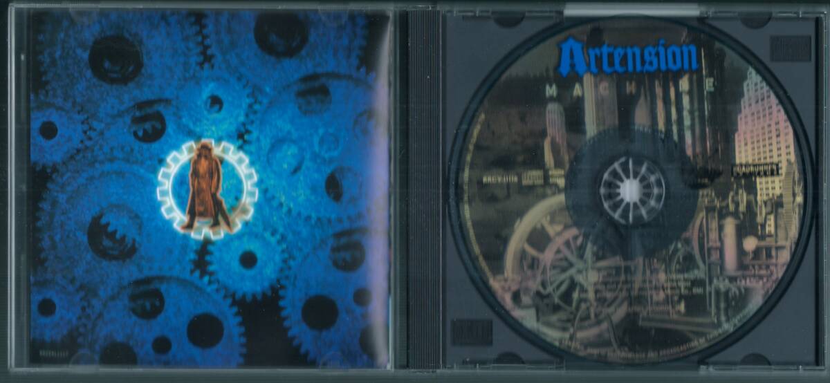 ARTENSION / Machine RRCY-11116 国内盤CD アーテンション / マシーン JOHN WEST ROYAL HUNT 4枚同梱発送可能_画像3