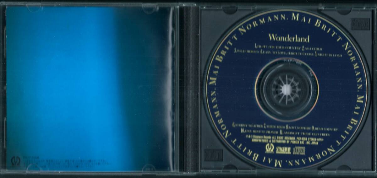 MAI BRITT NORMANN / Wonderland PICP-1008 国内盤CD マイ・ブリット・ノーマン / ワンダーランド RONNIE LE TEKRO MORTY BLACK JORN LANDE_画像3