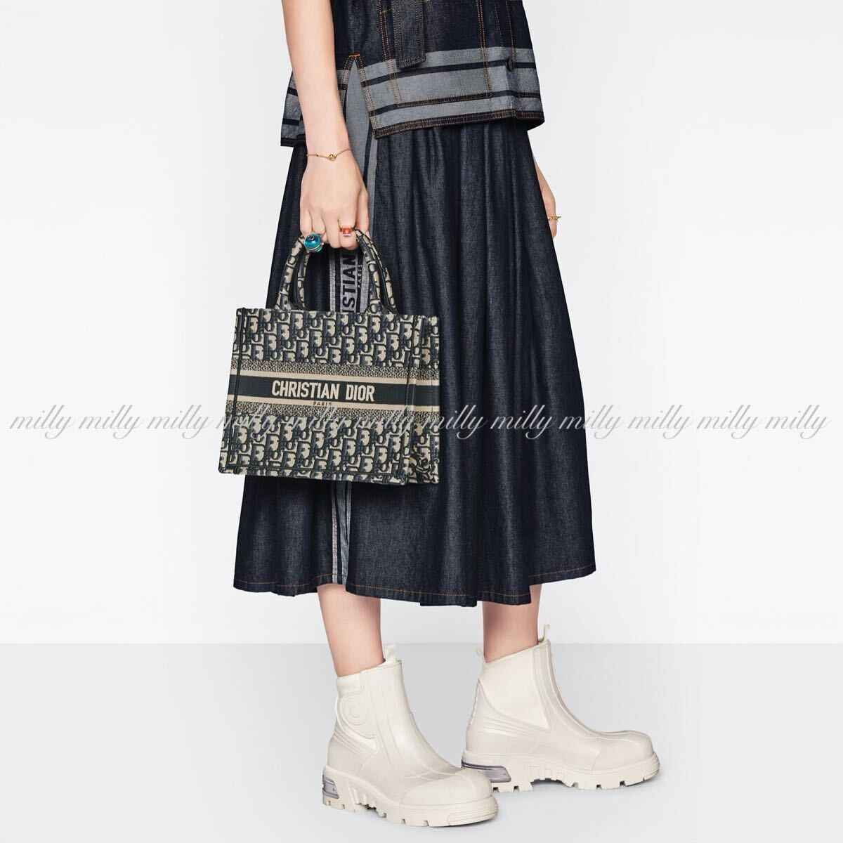 Christian Dior ロング・マキシ丈スカート 4202225E0016 Christian Dior クリスチャンディオール】人気完売希少ロゴ