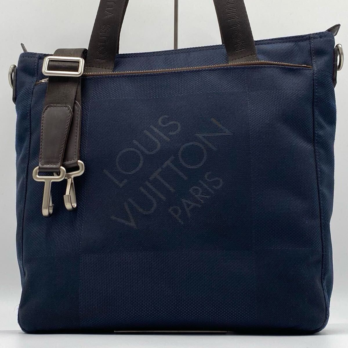 ルイヴィトン ジョングルール ハンドバッグ ダミエジェアン ブルーオセアン 最高級】ルイヴィトン LOUIS VUITTON 2way ダミエジェアン