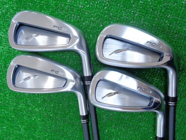 GK栄三越■ 089 フォーティーン PC-3 2024◆FT-50i 4本セット ◆カーボンシャフト◆30度◆シニアゴルファー◆