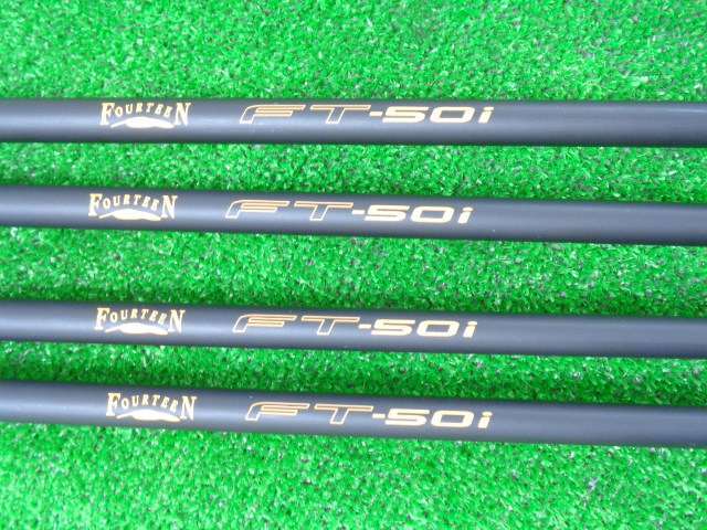 GK栄三越■ 089 フォーティーン PC-3 2024◆FT-50i 4本セット ◆カーボンシャフト◆30度◆シニアゴルファー◆