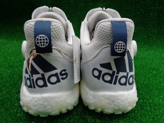 GK豊田▼ 【値下げしました！】095 アディダス■ボア■ホワイト ■コードカオス22■ GX3938 ■29.5■スパイクレスシューズ_画像3