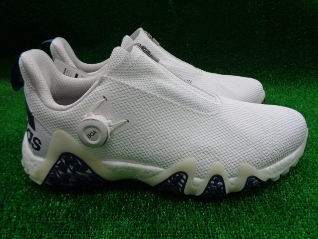 GK豊田▼ 【値下げしました！】095 アディダス■ボア■ホワイト ■コードカオス22■ GX3938 ■29.5■スパイクレスシューズ_画像4