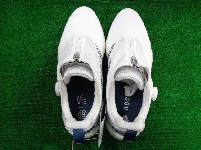 GK豊田▼ 【値下げしました！】095 アディダス■ボア■ホワイト ■コードカオス22■ GX3938 ■29.5■スパイクレスシューズ_画像6