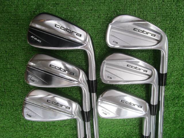 GK古城■ 588 コブラKING FORGED CB MB 2023★DG TOUR ISSUE(JP) 6本セット★S200★中古アイアン★キャビティ★マッスル★コンボ★