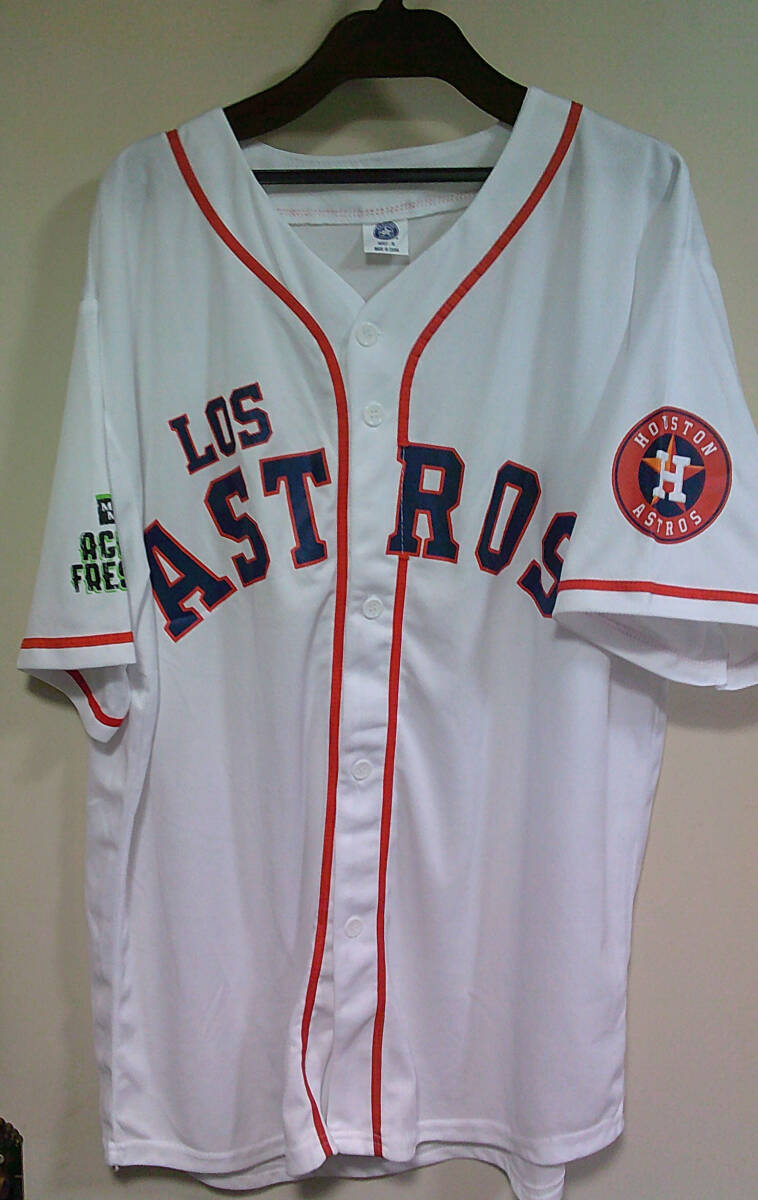 古着　MLB アストロズ／Astros ユニフォーム　#9 BULLOCK 古着 MLB アストロズ／Astros ユニフォーム #9 BULLOCK - メルカリ