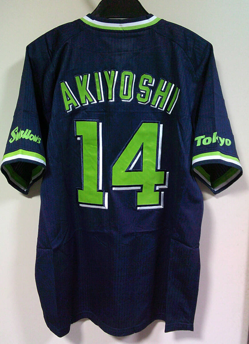 東京ヤクルトスワローズ 秋吉亮 ビジター ユニフォーム M ネイビー プロ野球 東京ヤクルトスワローズ 秋吉亮 ビジター ユニフォーム M