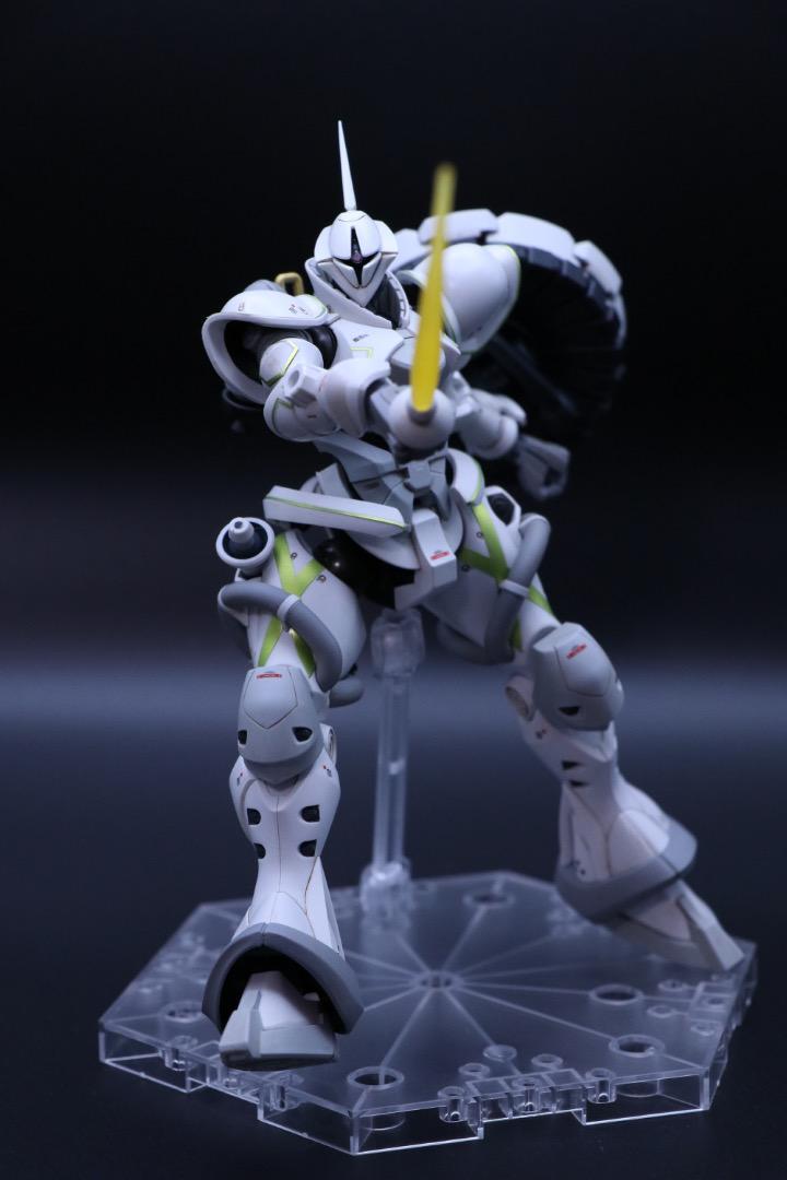 HG エグザベ専用 ギャン キシリアフィギュア付 改修 塗装 完成品 ガンプラ HG エグザベ専用 ギャン キシリア様フィギュア付 改修 塗装 完成