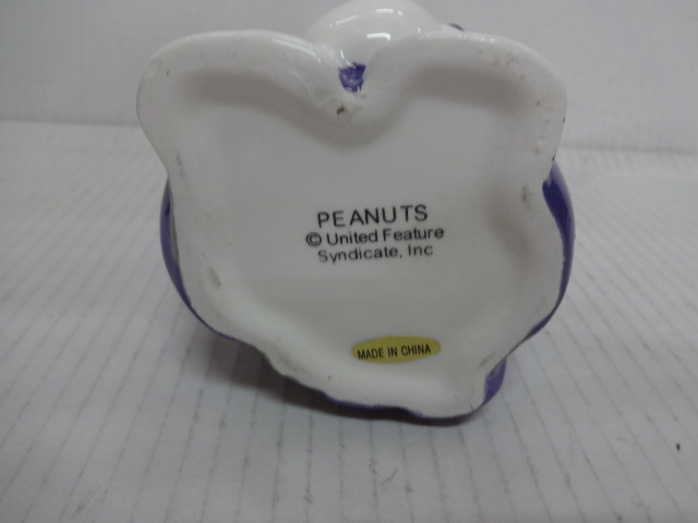 スヌーピー　SNOOPY　シャンプーケース　詰め替え用　ディスペンサー　陶器製　古い物　当時物　未使用品　デッドストック　綺麗です。_画像8