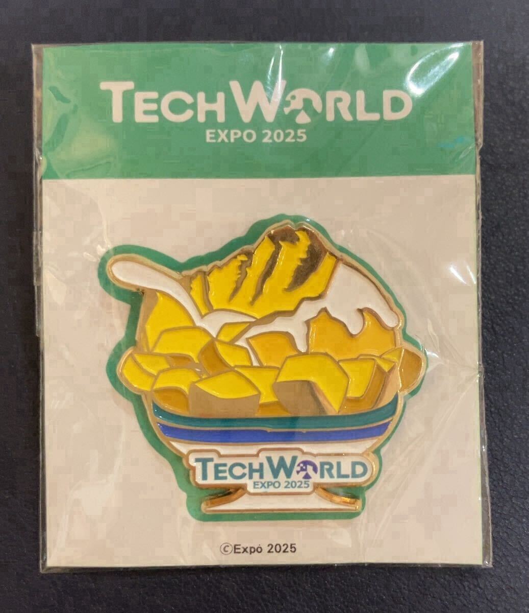 【非売品・限定】TECH WORLD 建物 ピンバッジ|大阪・関西万博2025 TECH WORLD (テックワールド) 激レア ピンバッジ【限定非売品