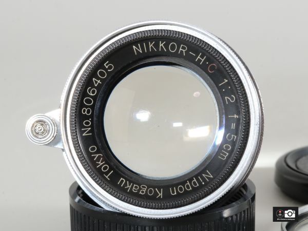 超希少 ニコン Nikkor H C 5cm F/2 沈胴式 シリアル 806 ライカ