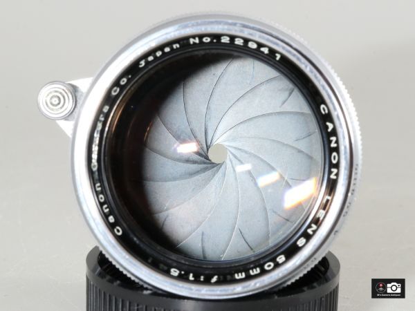 希少美品Canon 50mm F/1.5 ライカＬマウントレンズ整備済 希少Canon 50mm F/1.5 ライカLマウントレンズ整備済