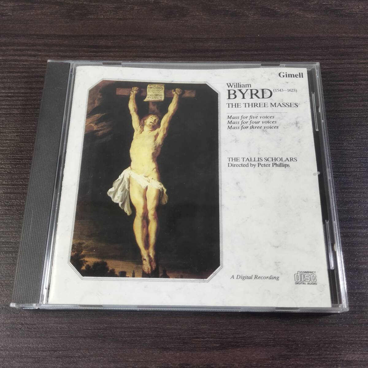 F CD タリス・スコラーズ バード : 5声・4声・3声のミサ曲_画像1