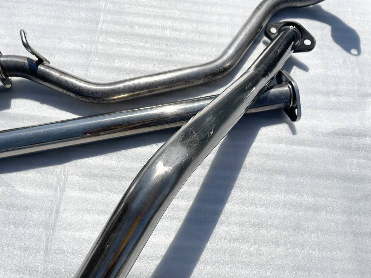 【稀少】オートジュエル ムーヴ L160S カスタム ターボ 4WD N1ストリート マフラー J-WORKS ムーブ フロントパイプ センターパイプ 社外