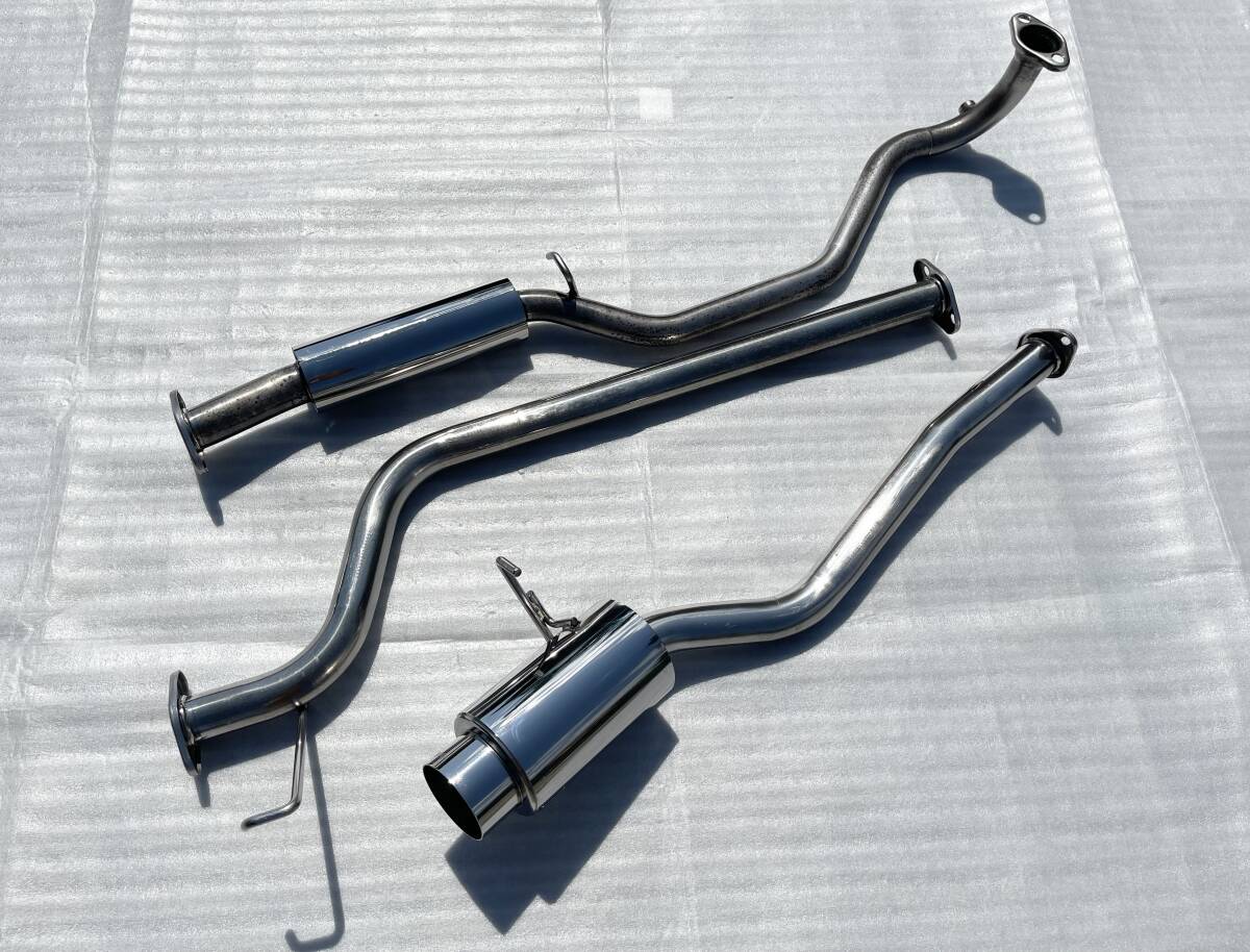 【稀少】オートジュエル ムーヴ L160S カスタム ターボ 4WD N1ストリート マフラー J-WORKS ムーブ フロントパイプ センターパイプ 社外