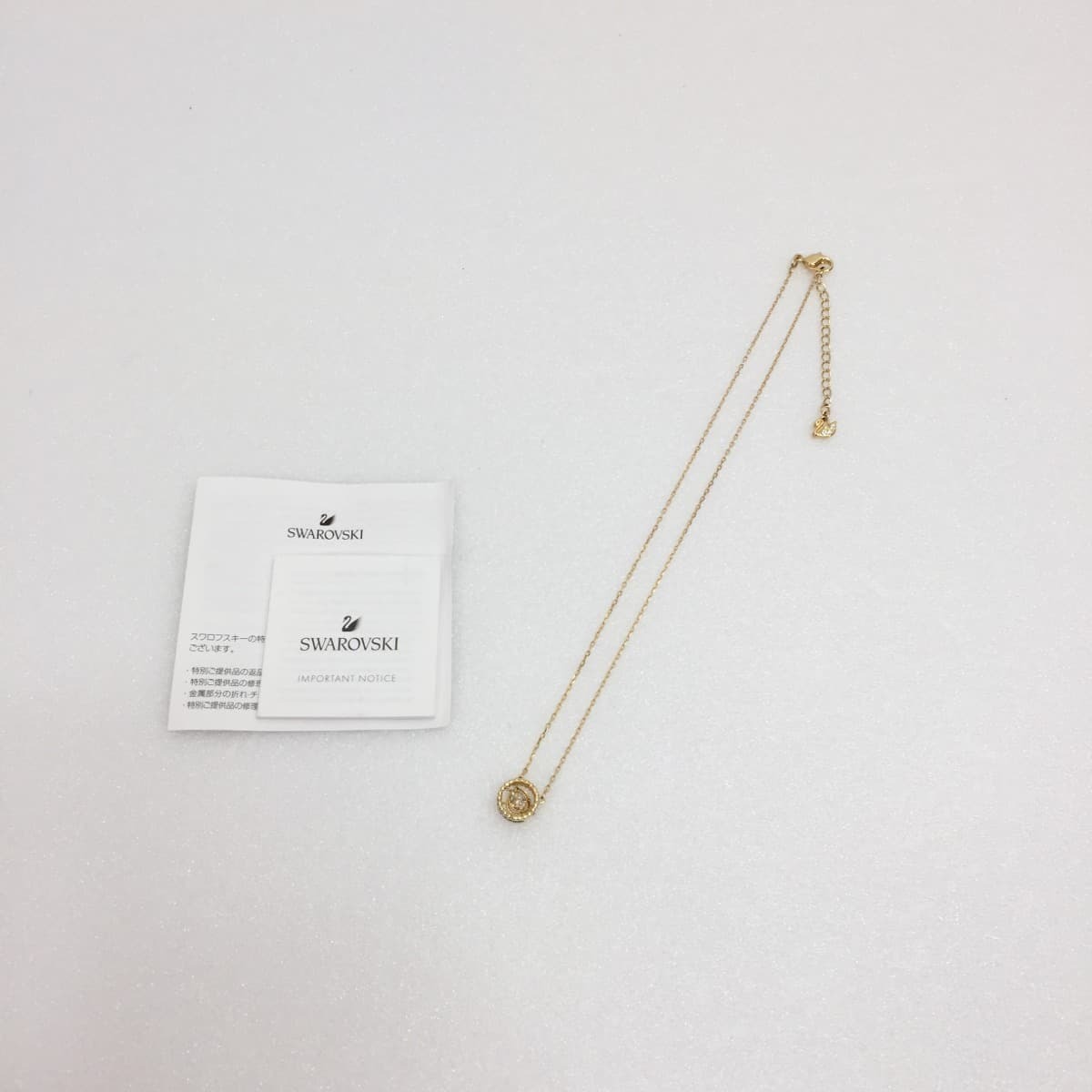 SWAROVSKI スワロフスキー Oxygen ネックレス_画像1