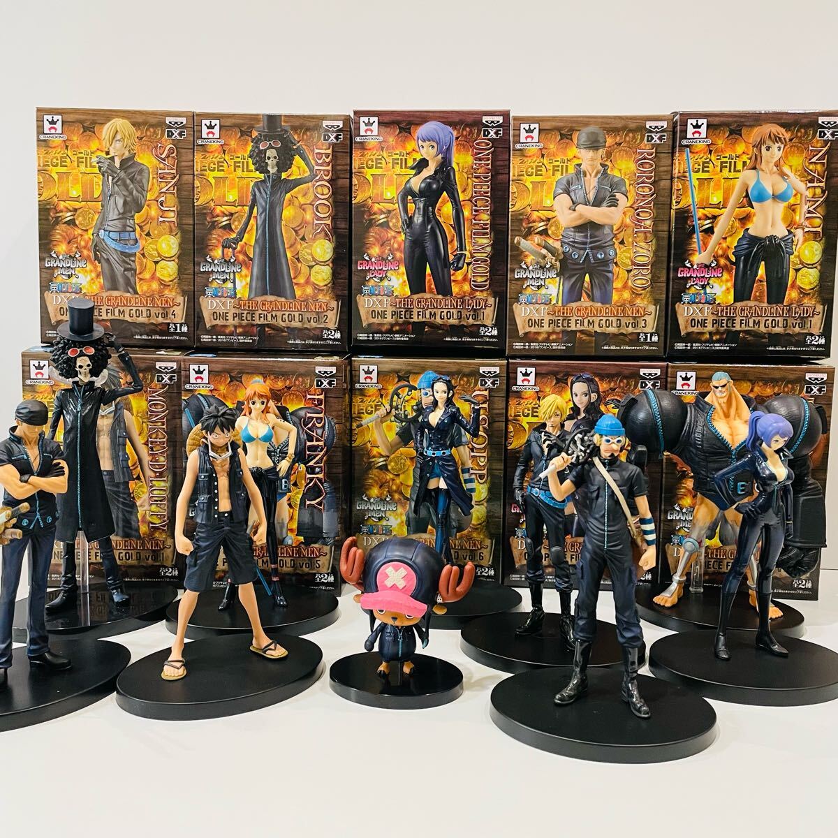 ワンピース フィギュア 31点セット まとめ売り グランドラインメン レディ 他 ワンピース フィギュア DXF THE GRANDLINE MEN LADY FILM GOLD