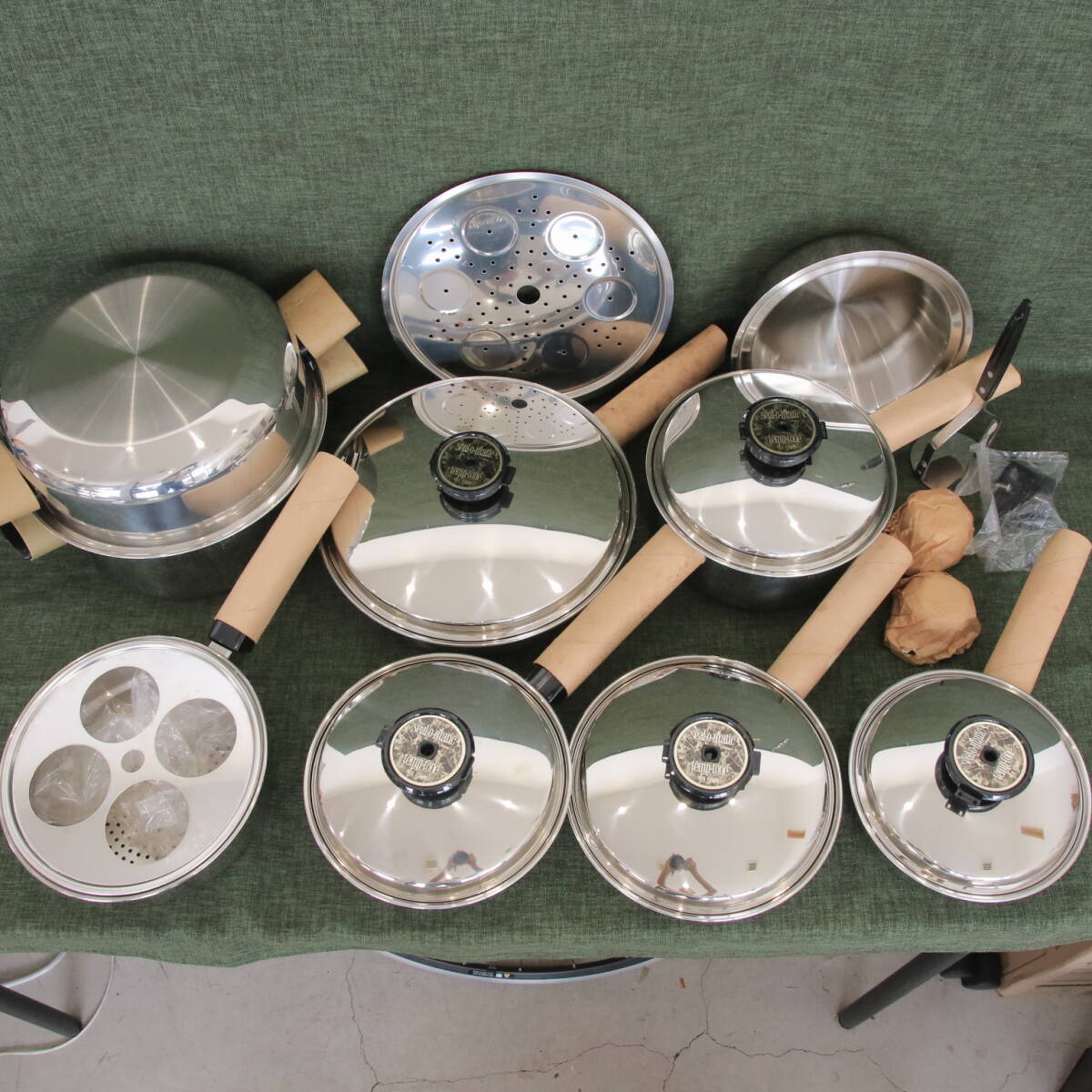 あ//Q0488【未使用・長期保管品】Seal・O・Matic WITH temp・tone SET K0430(23-pc.set) 304STAINLESS STEEL 