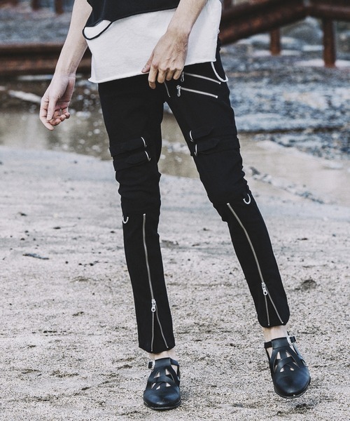 【GROVE】 ELIO STRIPE PANTS / 追跡付 GROVE ♥ ELIO STRIPE PANTS /追跡付