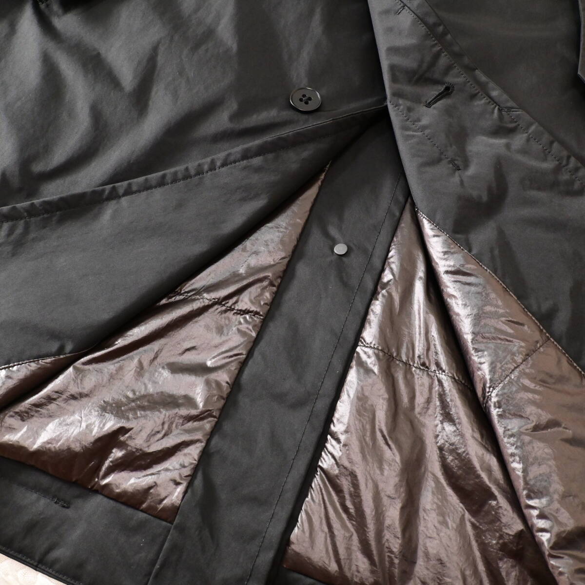 G5 Men M ユニクロ＋J 中綿 ステンカラーコート_画像2