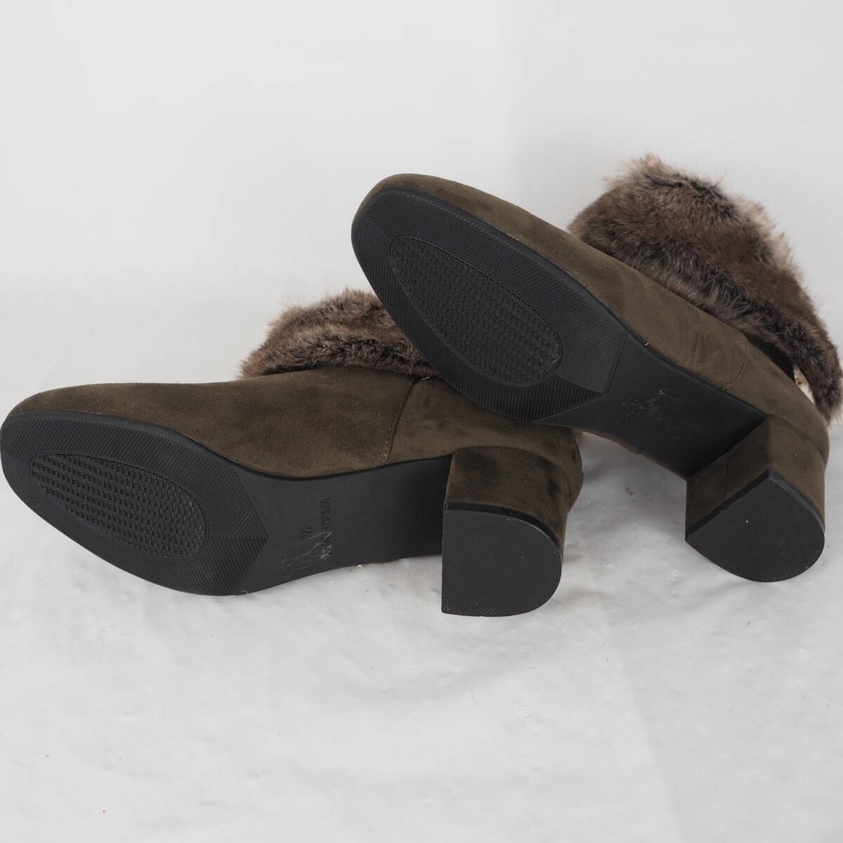 ★100円スタート★GB0087*glacier*グラシア*レディースショートブーツ*M-23cm*茶_画像8