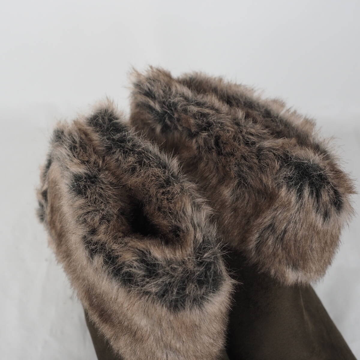 ★100円スタート★GB0087*glacier*グラシア*レディースショートブーツ*M-23cm*茶_画像6