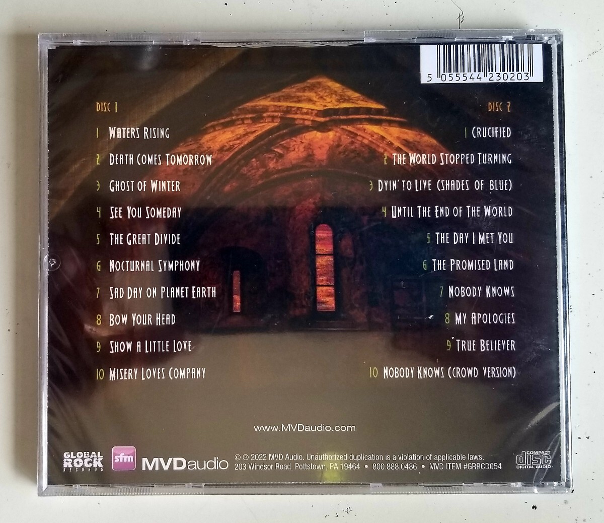 【訳あり新品未・開封】リリアンアクス/LILLIAN・AXE/One Night In The Temple/CD2枚組/輸入盤_画像2