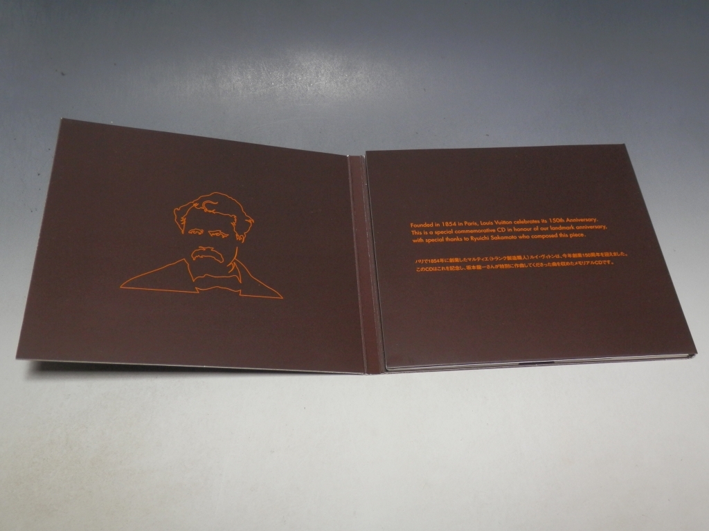 坂本龍一 ルイヴィトン150周年メモリアルCD +33 レア 坂本龍一 ルイ・ヴィトン150周年メモリアルCD ◇ 坂本龍一