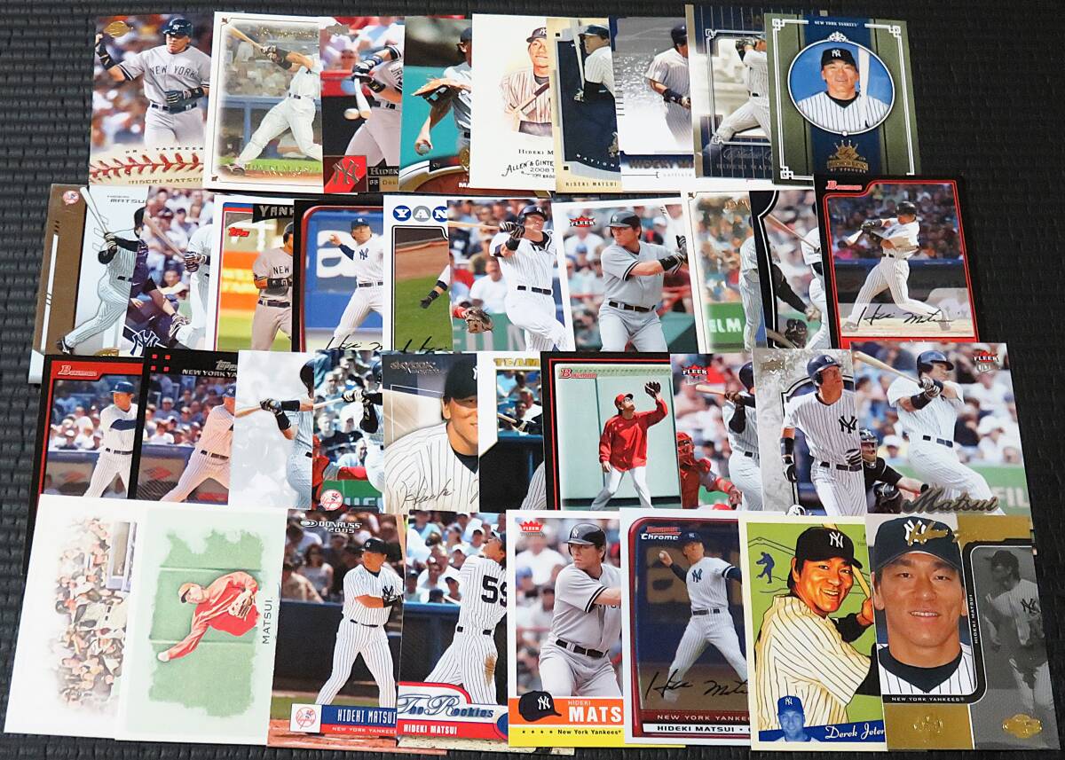 松井秀喜ルーキーカード、1号カード7枚セット ◇松井秀喜◇ 71種71枚セット MLBカード Yankees ダブリなし