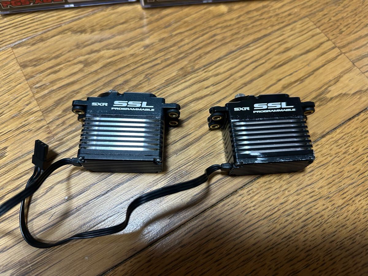 ほぼ未使用 サンワサーボ PGS-XBⅡ 送料込 SANWA PGS-XBⅡ プログラマブルデジタルサーボ 1/8バギー