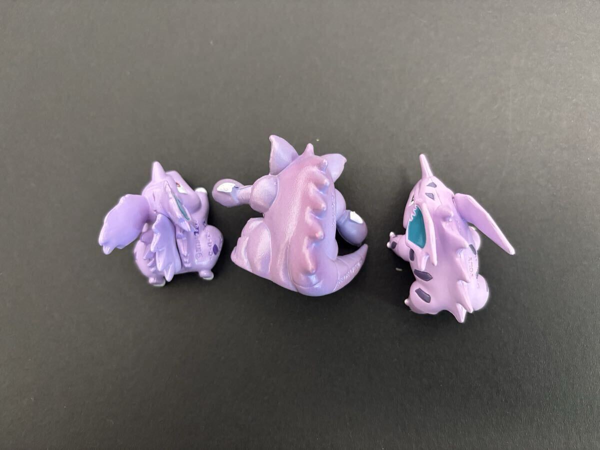 ポケットモンスター モンコレ ニドラン・ニドリーノ・ニドキング 3体セット 中古 ポケモン モンコレ ニドキング ニドリーノ ニドラン 3体