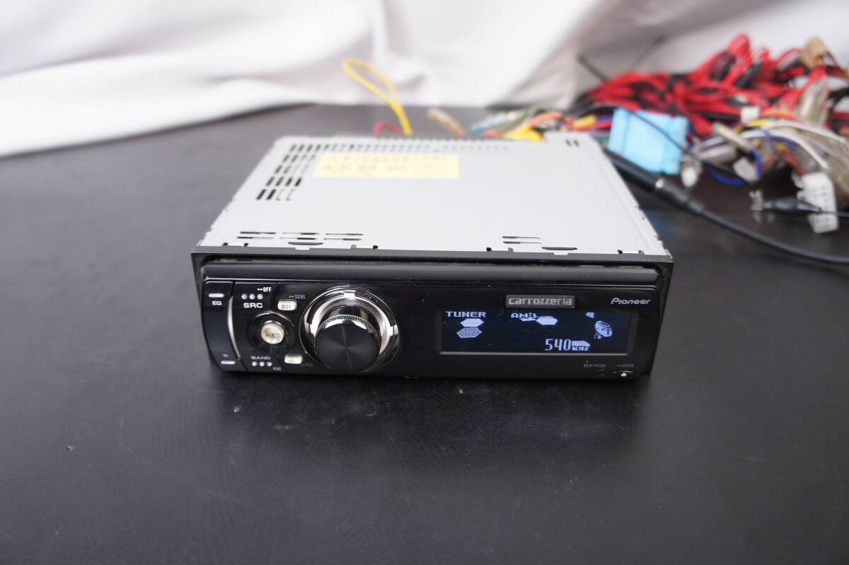 動作OK DEH-P730 オーディオ カロッツェリア 1DIN AUX CD AM FM パイオニア ヘッドユニット carrozzeria PIONEER @12270s