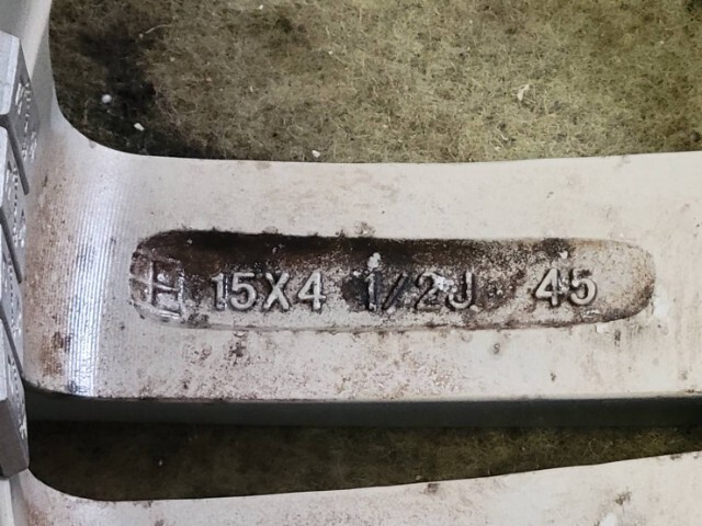 L375S-GBVZ タント アルミホイール ホイル 純正、15インチ×4.5J、オフセット45 _画像3