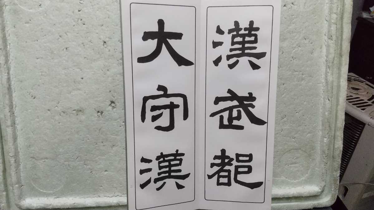 中国 臨書漢西狭頌 西脇 呉石 _画像3